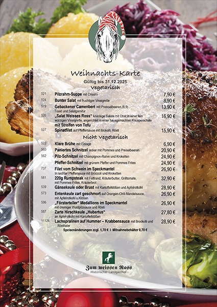 Weihnachts-Karte-Feiertage